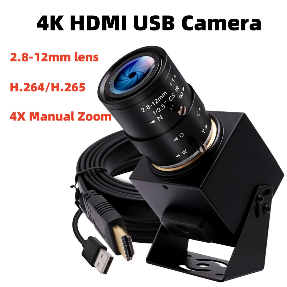 Webcam 4K - Kamera ELP 4K 30fps HDMI USB2.0