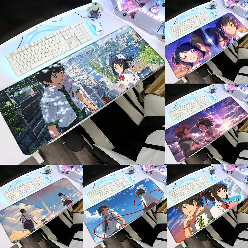 Pc Gaming Names - Y-Your N-Name Mouse Pad Karet Tebal