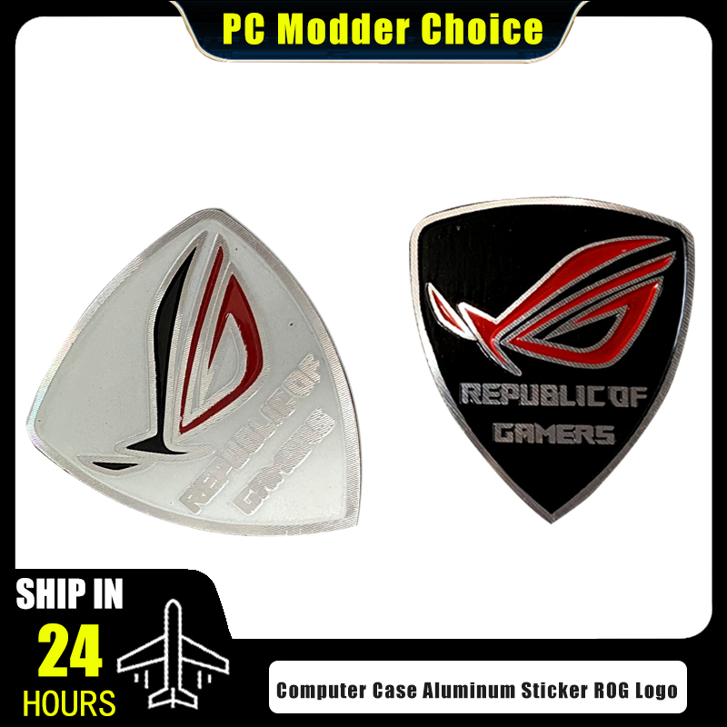 Pc Gaming Quotes - Stiker komputer aluminium Logo ROG Gamer,