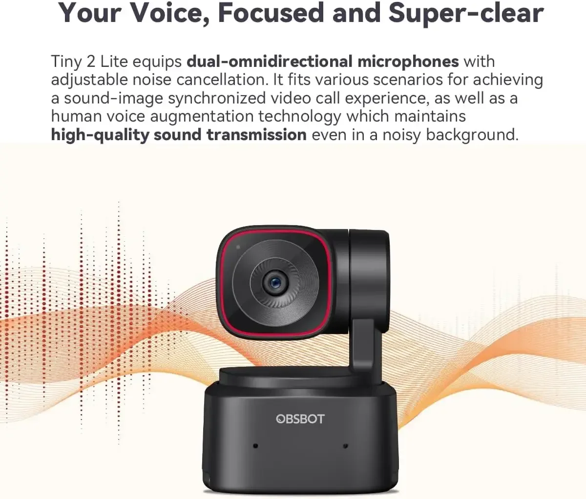 Webcam 4K - Tiny 2 Lite 4K PTZ Webcam