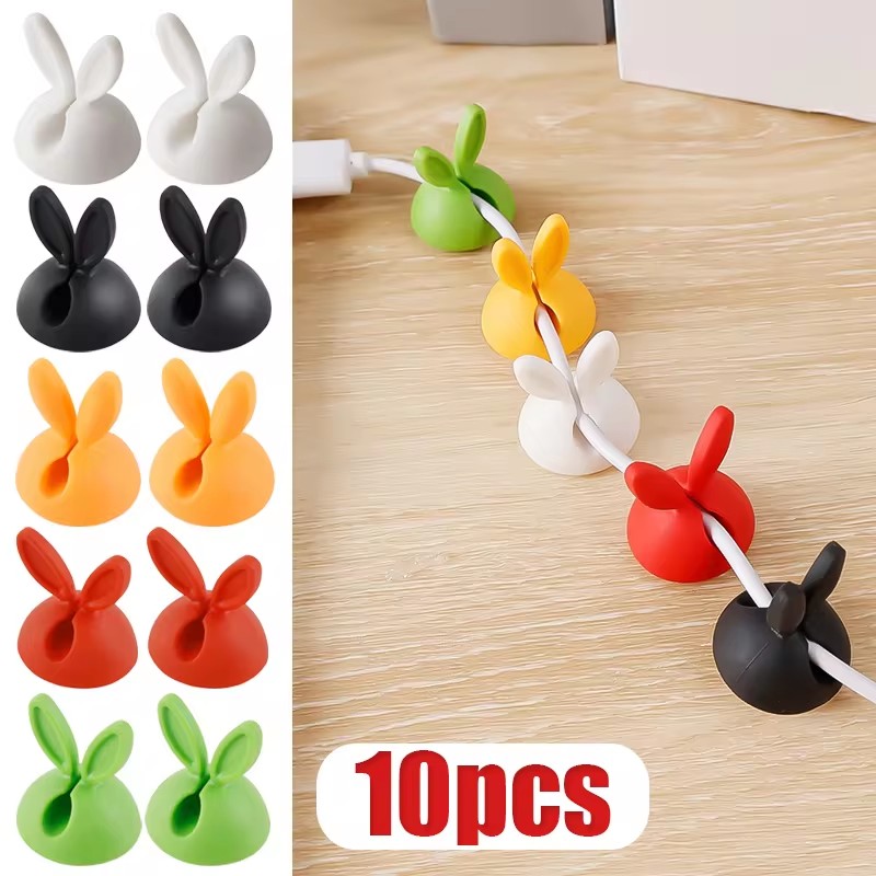 Desk Cable Organizer - Kabel pengisi daya dasbor mobil, dudukan