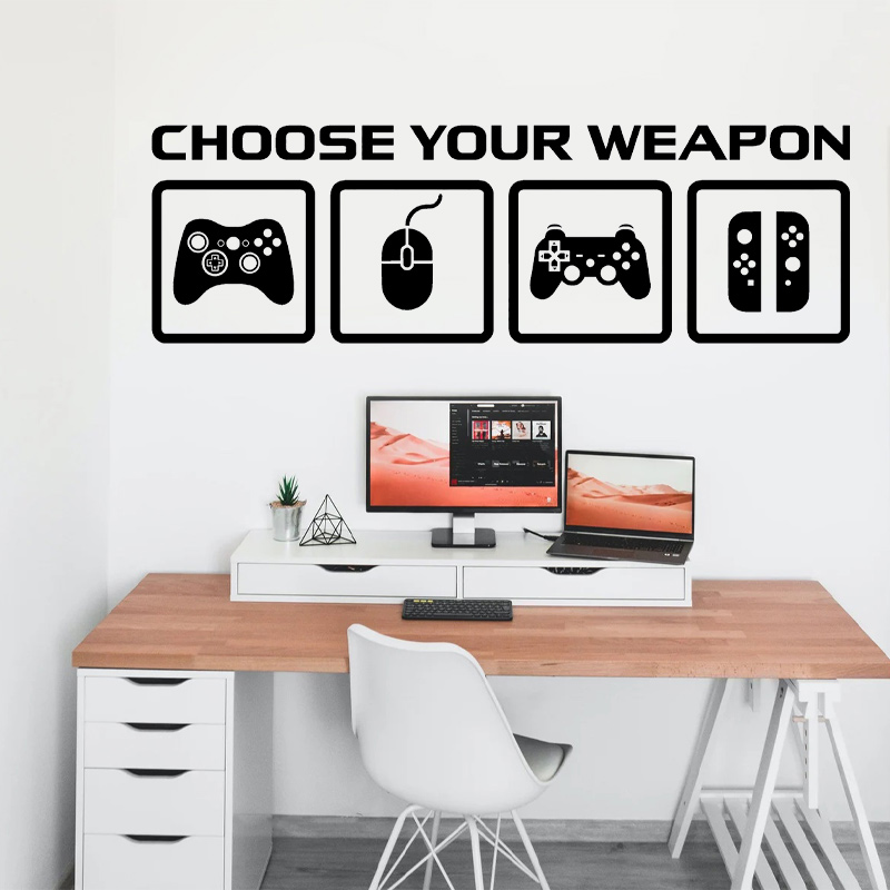 Pc Gaming Quotes - Stiker Dinding Dekorasi Video Game Pilih