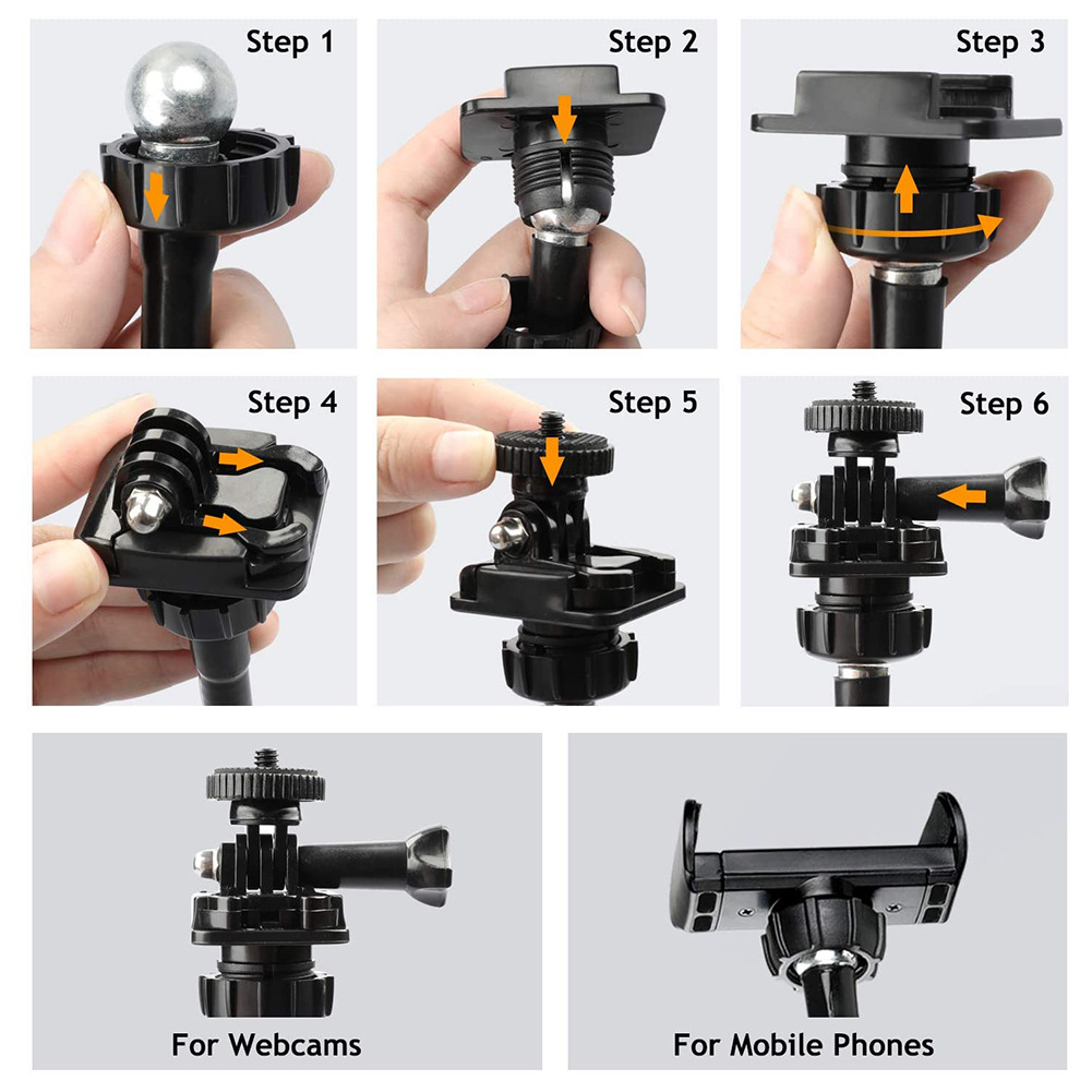 Penyangga Webcam Fleksibel unt - Webcam 4K ulasan dan harga