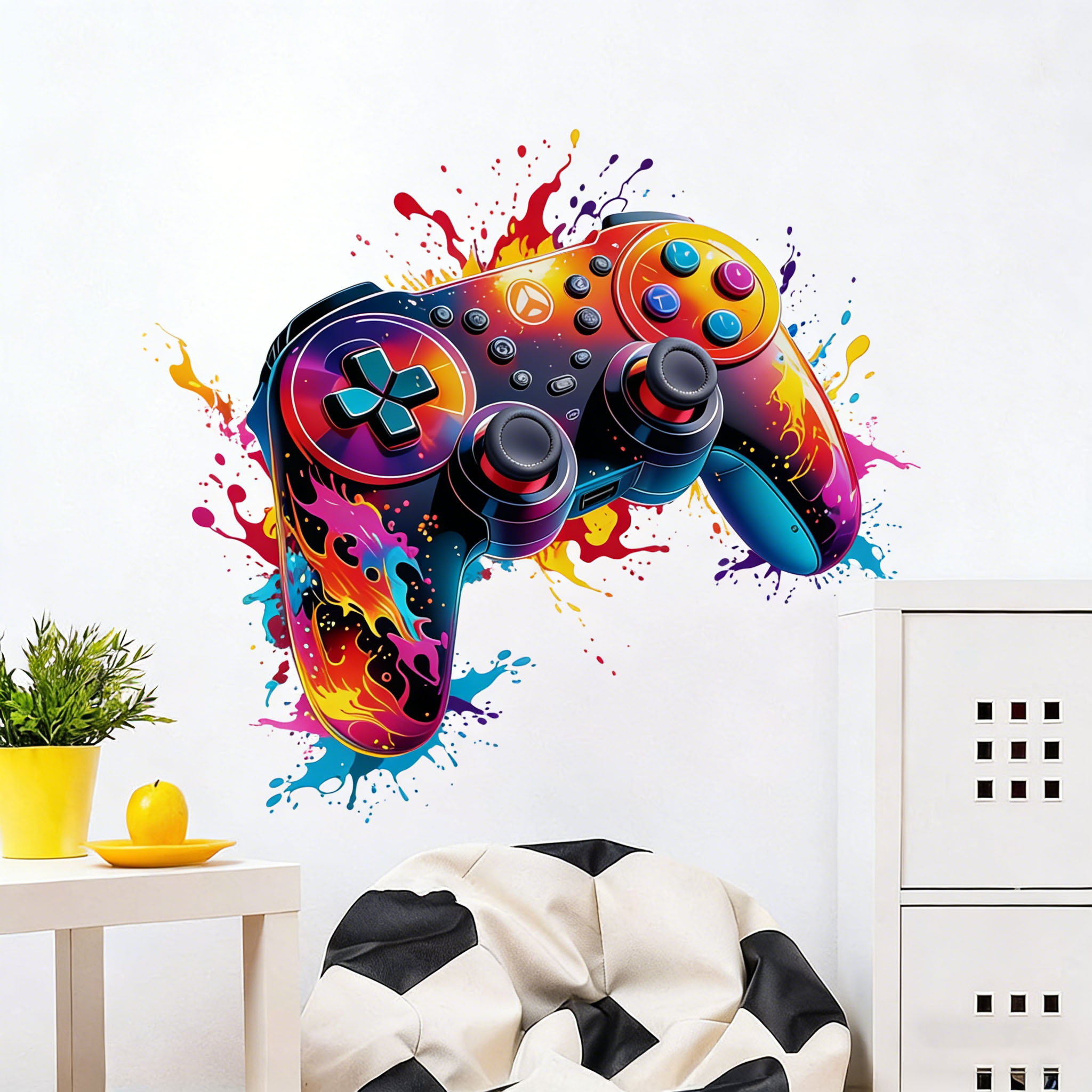 Stiker Dinding Pengontrol Game - Pc Gaming Quotes ulasan dan harga