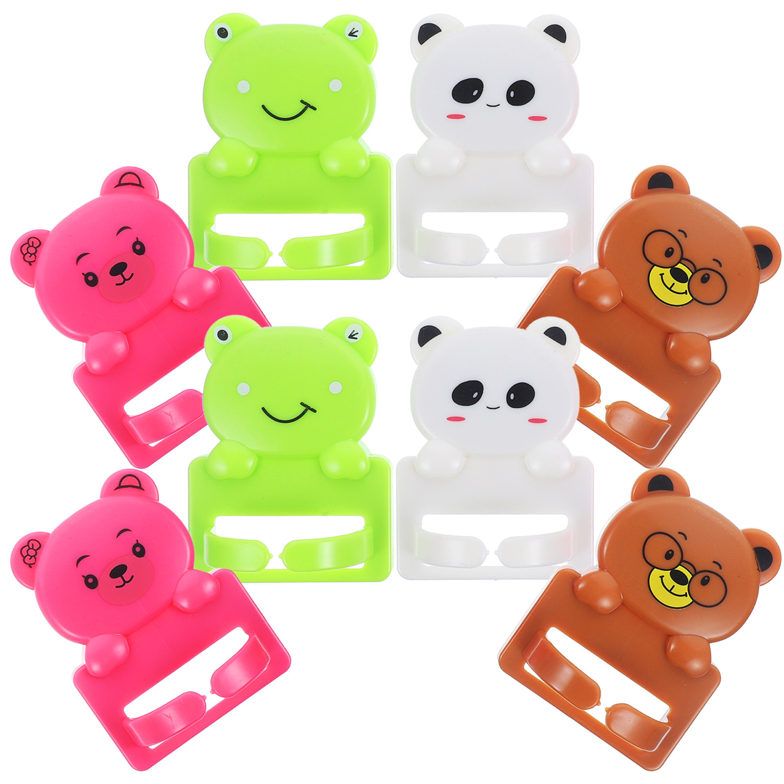8 Buah Pengait Hisap Kartun, P - Desk Cable Organizer ulasan dan harga