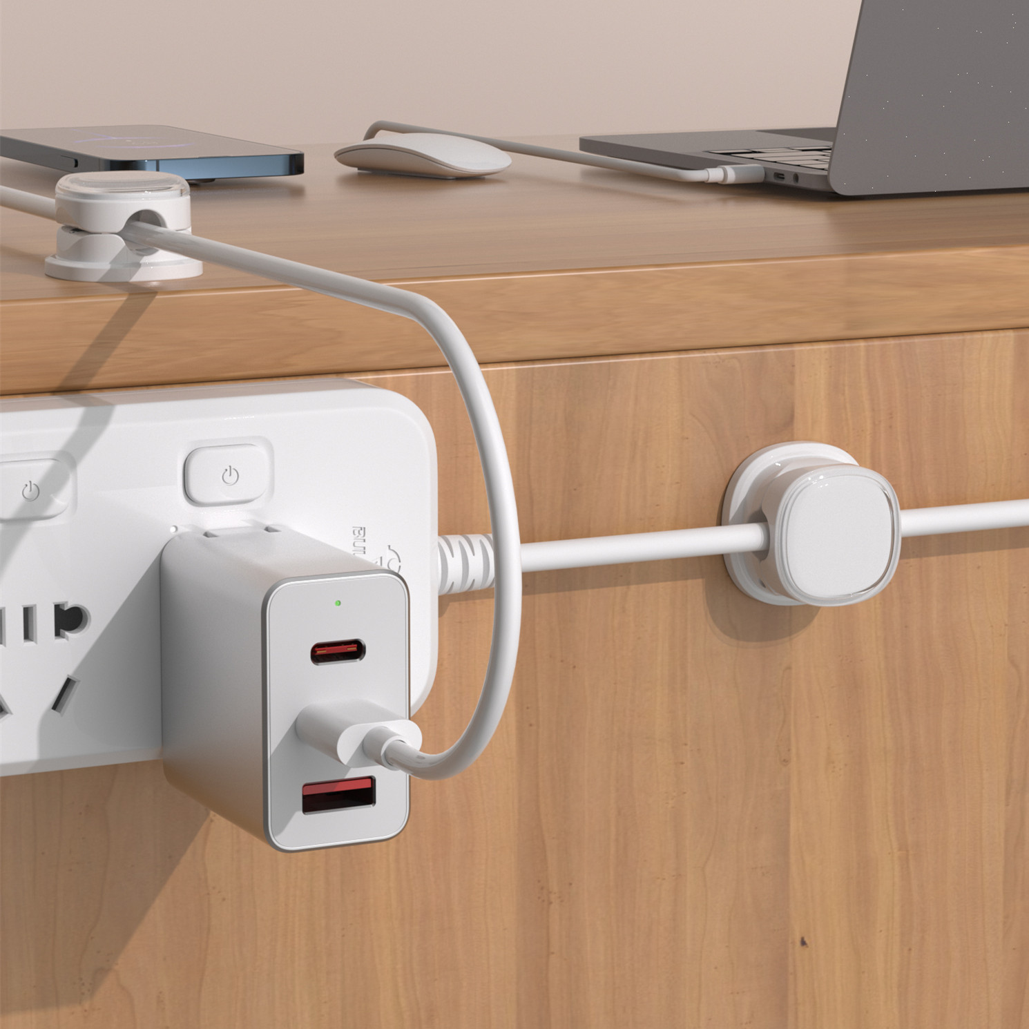 3/6/8/12 Buah Klip Kabel Magne - Desk Cable Organizer ulasan dan harga