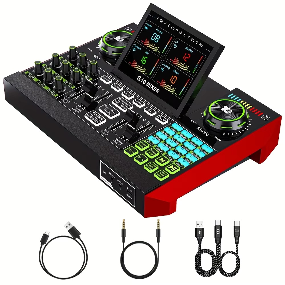 Tenlamp G10 Paket Mikrofon Pod - Pc Gaming Youtubers ulasan dan harga