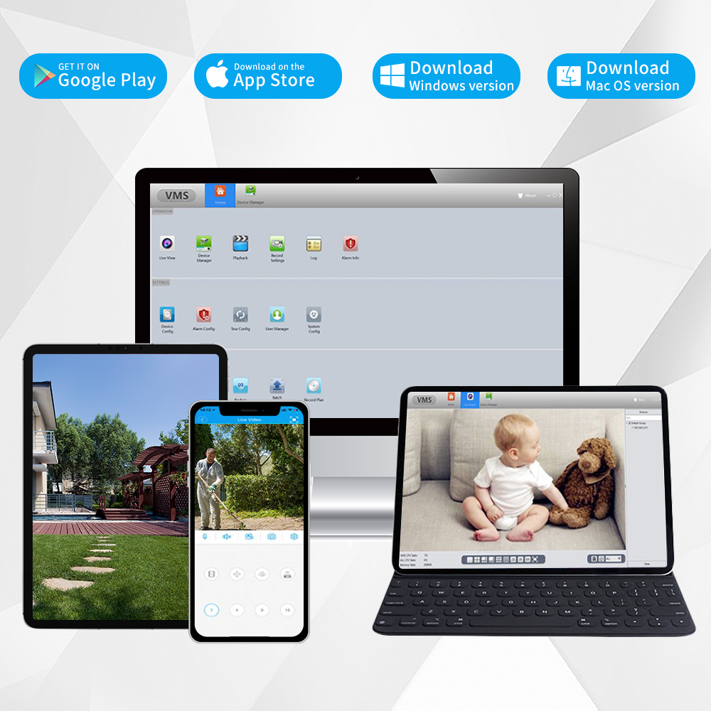 Perekam Video NVR POE Super 8M - Webcam 4K ulasan dan harga