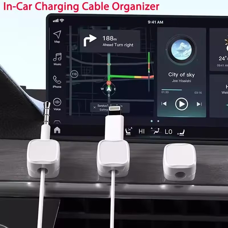 Penjepit Kabel Magnetik, Pengi - Desk Cable Organizer ulasan dan harga
