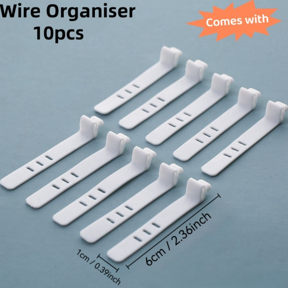 Pengatur Kabel Multifungsi, Ko - Desk Cable Organizer ulasan dan harga