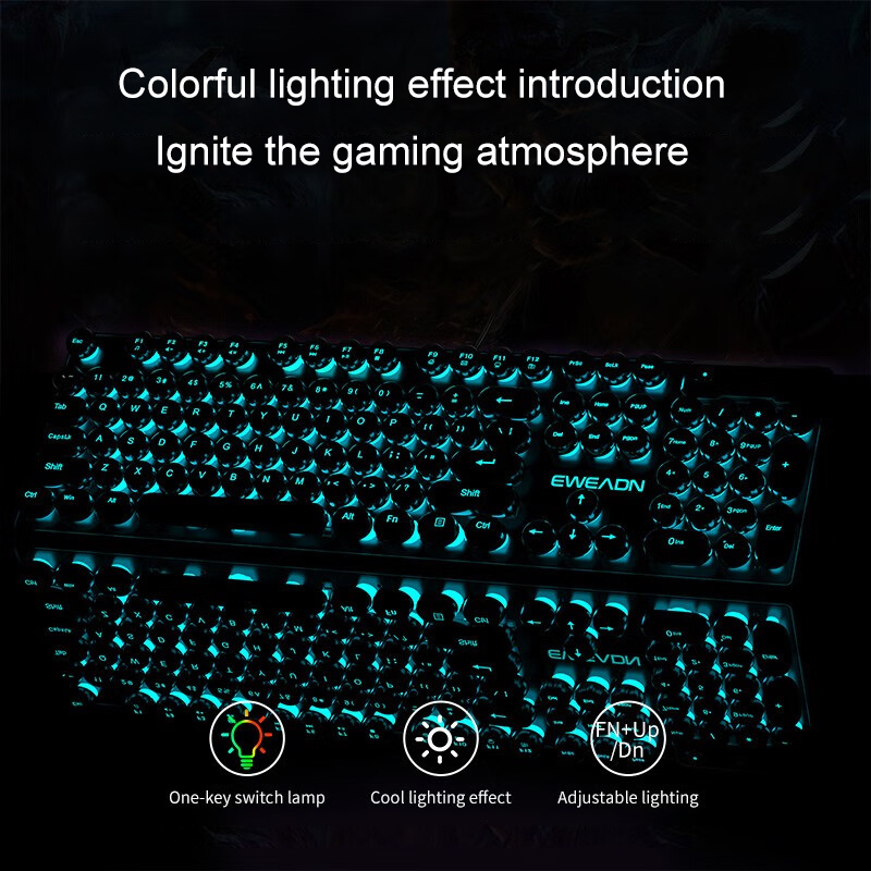 Keyboard Gaming Mesin Ketik EW - Pc Gaming Handheld ulasan dan harga