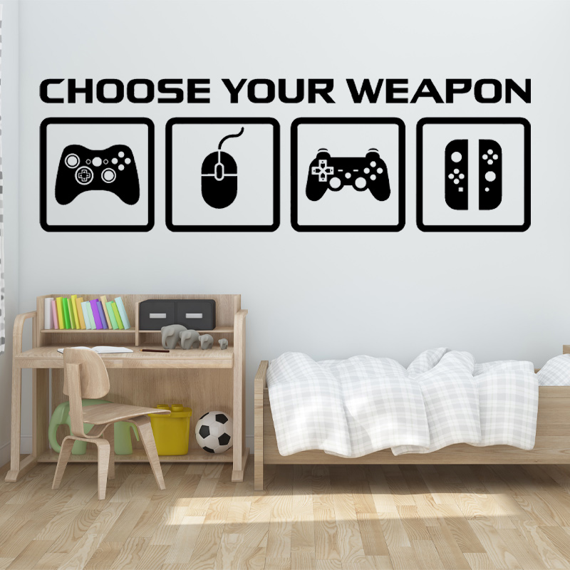 Stiker Dinding Dekorasi Video  - Pc Gaming Quotes ulasan dan harga