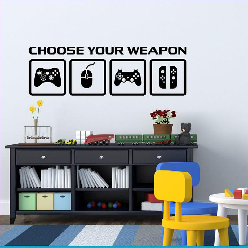 Stiker Dinding Dekorasi Video  - Pc Gaming Quotes ulasan dan harga