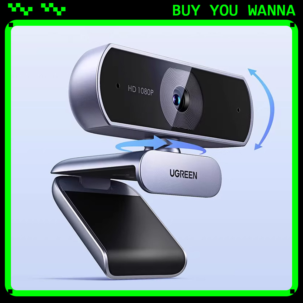 UGREEN Webcam 1080P/2K/4K deng - Webcam 4K ulasan dan harga