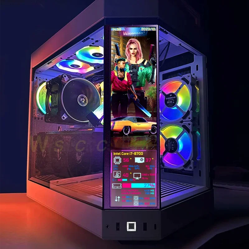 Monitor Portabel Wisecoco 12.6 - Pc Gaming Aquarium ulasan dan harga