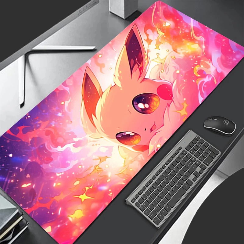 P-Pokemon Eevee Anime Gaming M - Pc Gaming Handheld ulasan dan harga