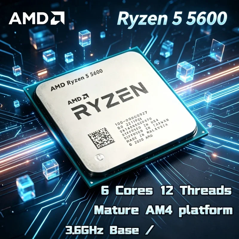 AMD Ryzen 5 5600 R5 5600 Versi - Amd Cpu Ryzen 5 ulasan dan harga