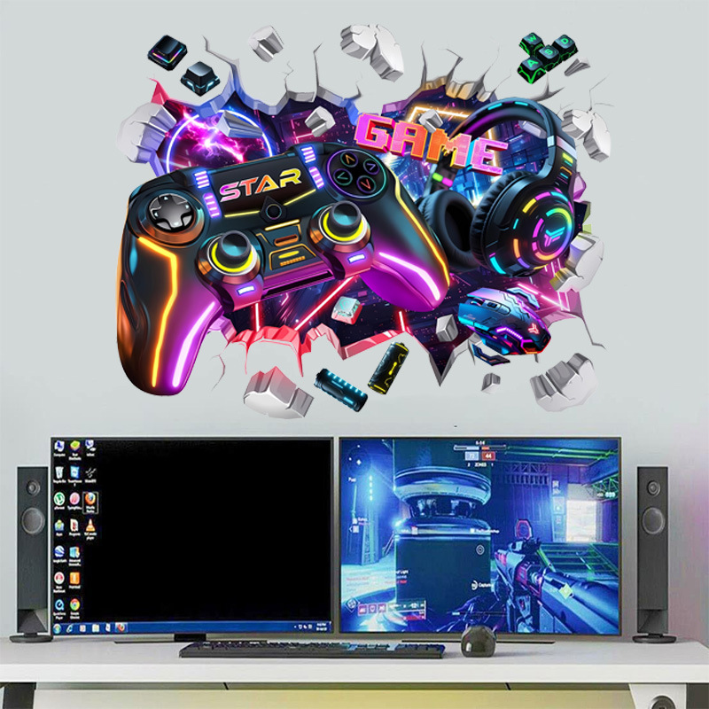 Stiker Vinyl Seni Dinding Graf - Pc Gaming Quotes ulasan dan harga