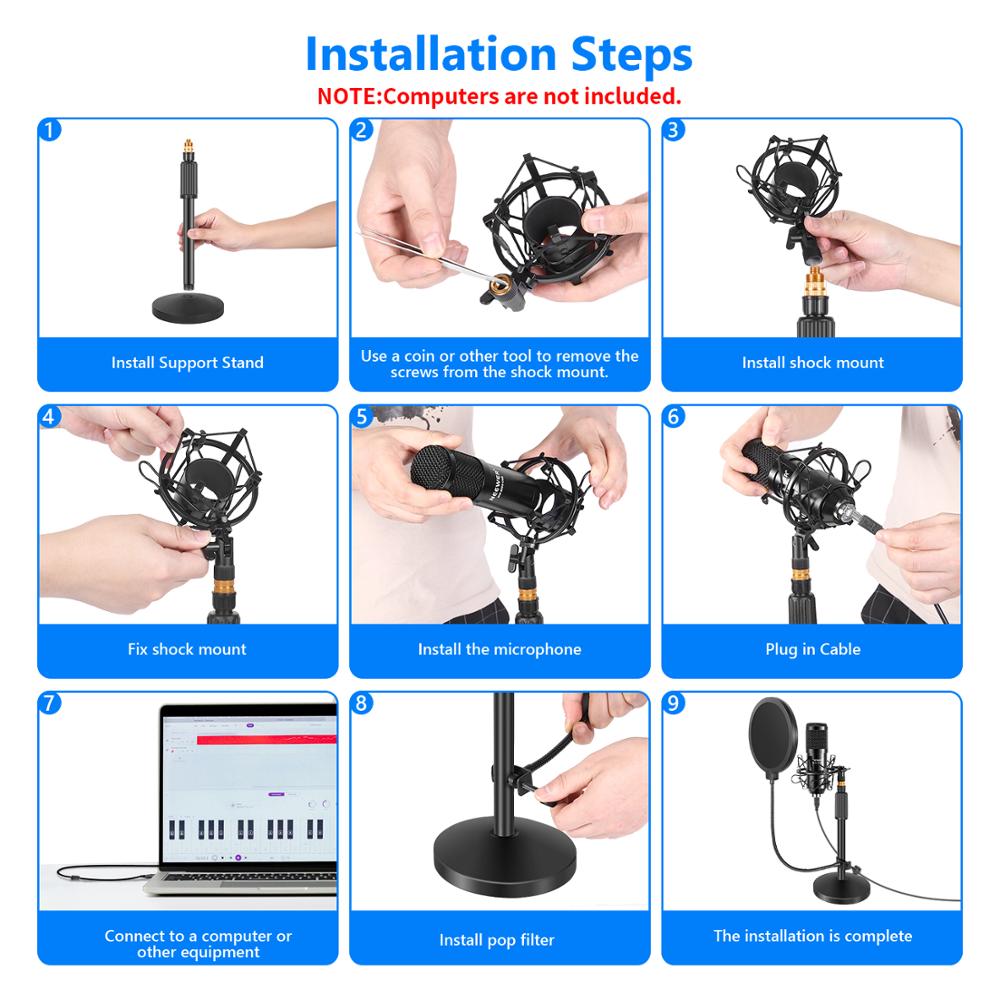 Kit Mikrofon USB Yang Lebih Ba - Pc Gaming Youtubers ulasan dan harga