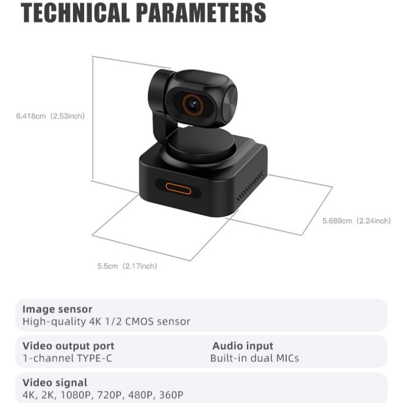 Webcam Streaming Langsung 4K U - Webcam 4K ulasan dan harga