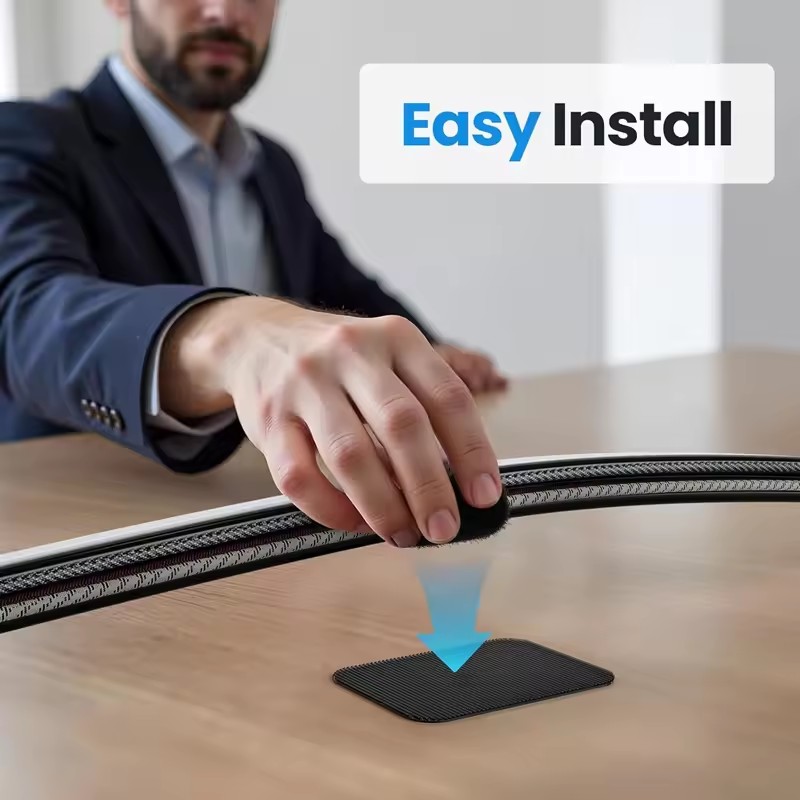 Penahan Kabel di Bawah Meja, P - Desk Cable Organizer ulasan dan harga