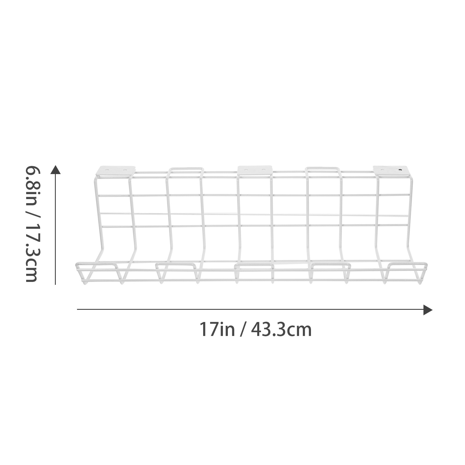 2 Buah Rak Pengatur Kabel Bawa - Desk Cable Organizer ulasan dan harga