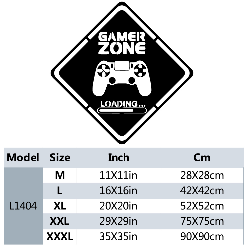 Stiker vinil dinding zona Game - Pc Gaming Quotes ulasan dan harga