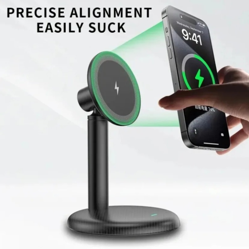 Penyangga Ponsel Magnetik Desk - Desk Cable Organizer ulasan dan harga