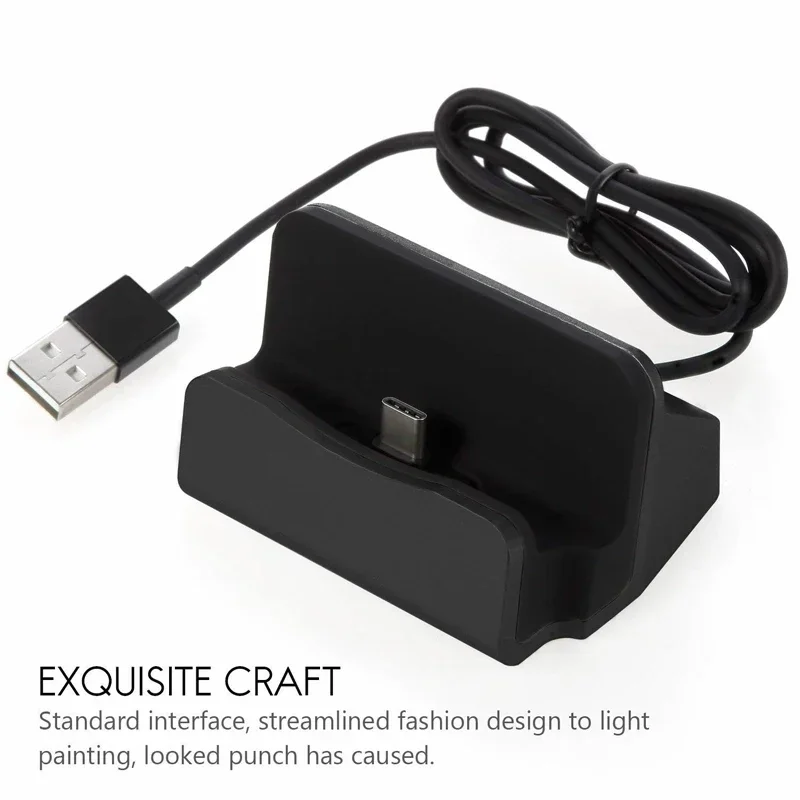Dock Charger USB Tipe C Penyan - Desk Cable Organizer ulasan dan harga