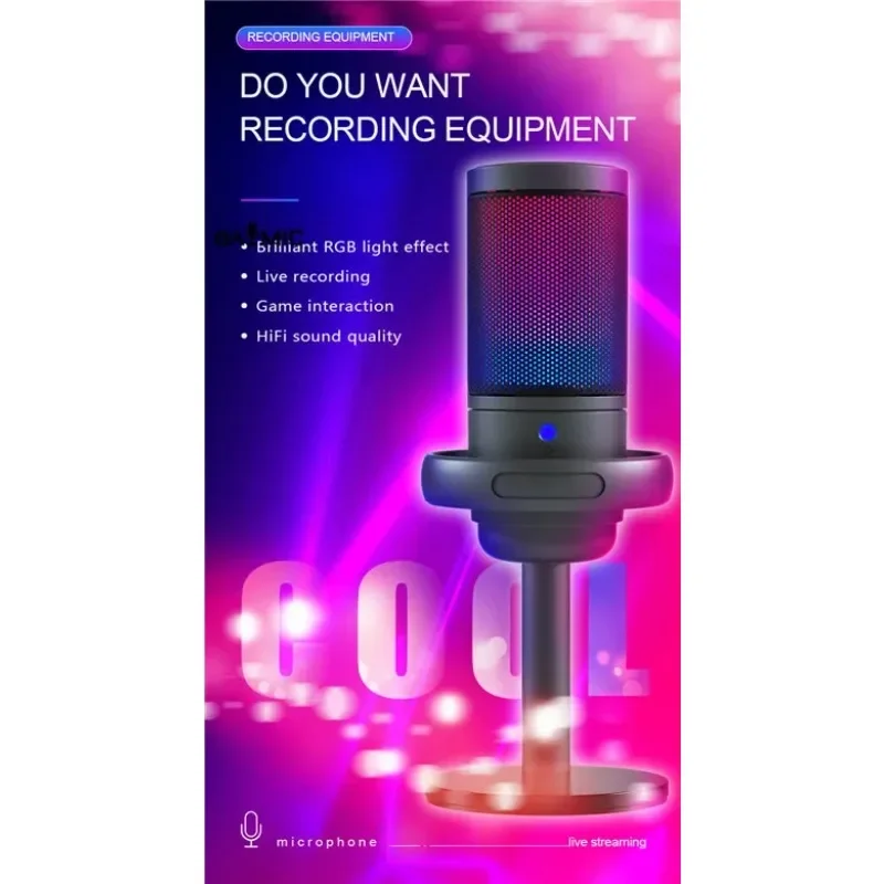Mikrofon Kondensor USB Studio  - Pc Gaming Youtubers ulasan dan harga